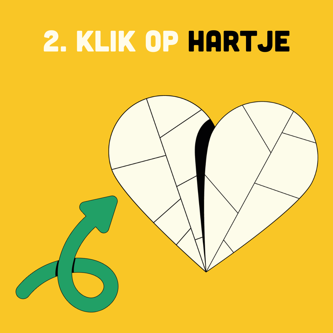 duw op het hartje