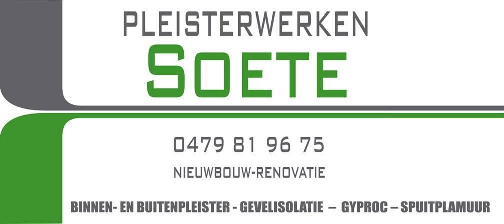 Pleisterwerken Soete